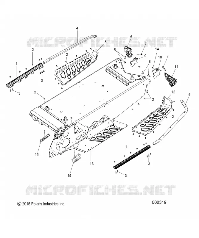 CHASSIS, TÃŠNEL AND REAR ASM.
