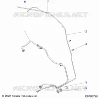 SISTEMA DE COMBUSTIBLE, LINES, STD.