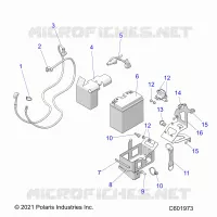 ELECTRICA, E.S. BATTERY/BOX AND CABLES