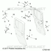 PUERTAS, REAR, FULL, MOUNTING