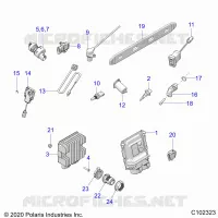 ELECTRICA, SWITCHES, SENSORS, ECU AND CONTROL MODULES