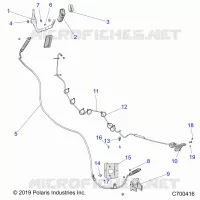 DRIVE TRAIN, SELECTOR DEL TREN AND THROTTLE CABLE