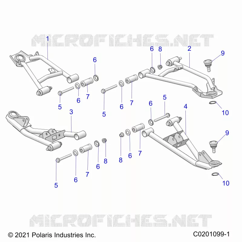 SUSPENSIÃ“N DELANTERA CONTROL ARMS