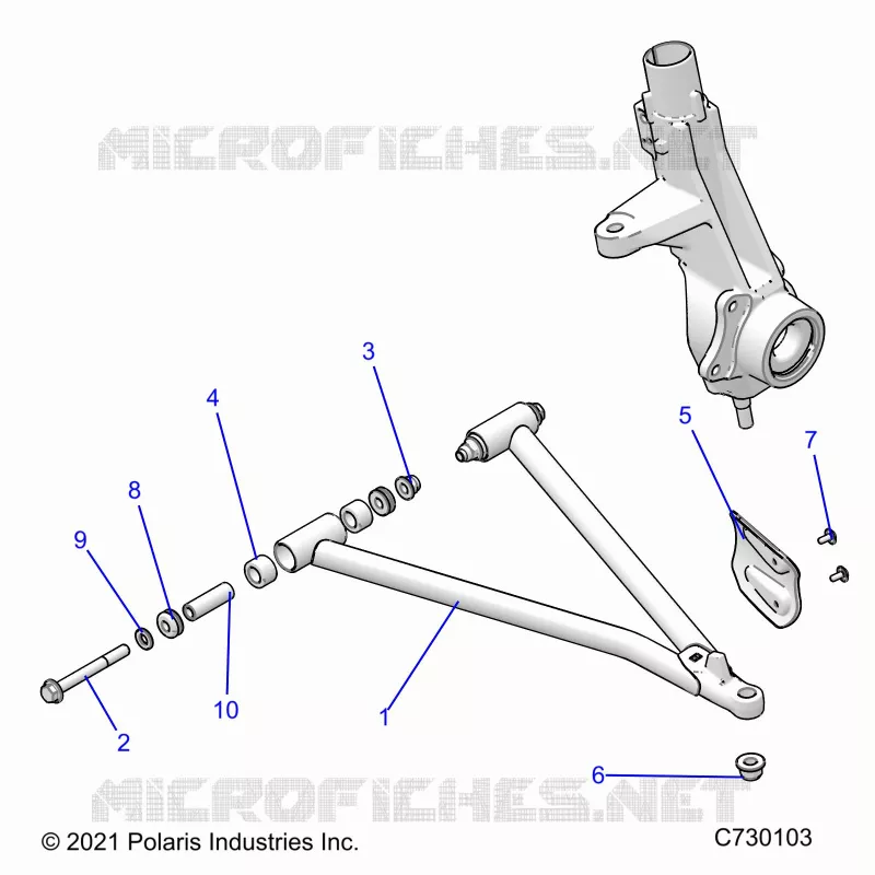 SUSPENSION, A-ARM AND PUNTAL MOUNTING