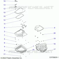 DELANTERA CAJA DE ALMACENAMIENTO