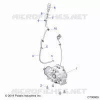 DRIVE TRAIN, FRONT MONTAJE DE ENGRANAJES
