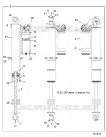 SUSPENSION, CHOQUE FRONTAL INTERNALS