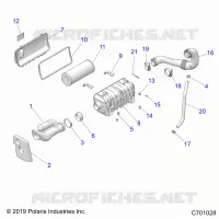 ENGINE, TOMA DE AIRE SYSTEM
