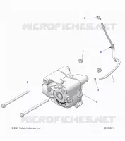 TREN, FRONT GEARCASE MOUNTING
