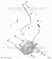 TREN, FRONT GEARCASE MOUNTING