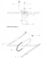 MOTOR, TENSIONER, CAM CADENA