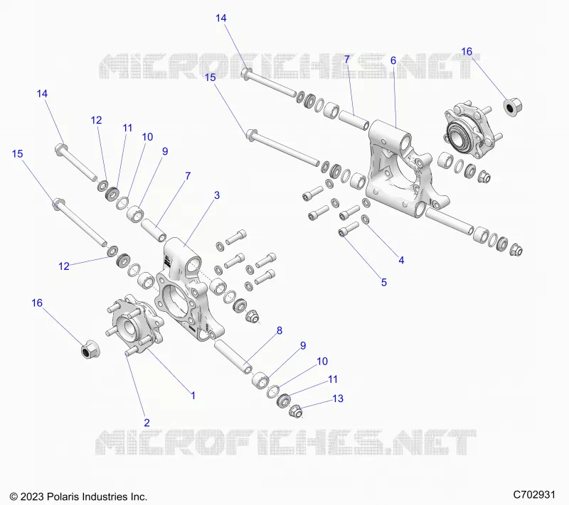 SUSPENSION, PORTAEQUIPAJES TRASERO
