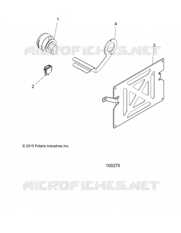 ELECTRICA, FOG LAMP AND FRONT LICENSE BRACKET