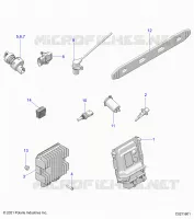 ELECTRICA, SWITCHES, SENSORS, ECU AND CONTROL MODULES