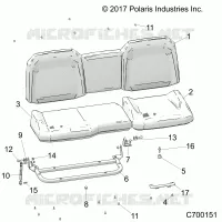ASIENTO ASM. REAR