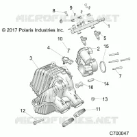 ENGINE, TOMA DE AIRE MANIFOLD