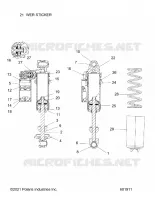 SUSPENSION, CHOQUE FRONTAL TRACK