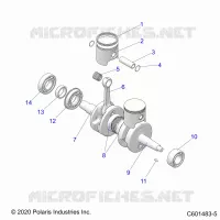 ENGINE, PISTON AND CIGUEÑAL
