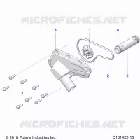 MOTOR, WATERPUMP IMPELLER AND COVER