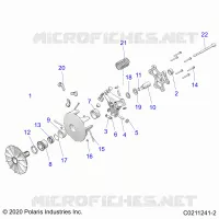 TREN, PRIMARY CLUTCH