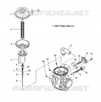 MOTOR, CARBURADOR, UPPER