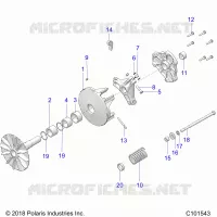 TREN, PRIMARY CLUTCH