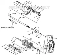 TREN ASSEMBLY LITE/0933433,STARLITE/0933427 and  LITE DELUXE/0933431 (4922972297015A)