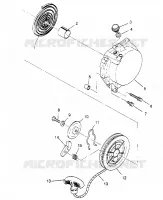 ARRANQUE DE RETROCESO 6x6 400L, U.S. W958740, SWEDISH S958740 and NORWEGIAN N95874 (4930273027E003)