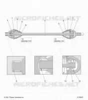TREN, HALF SHAFT, FRONT