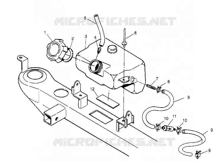 TANQUE DE ACEITE ASSEMBLY Trail Blazer W957221 (4930363036A012)