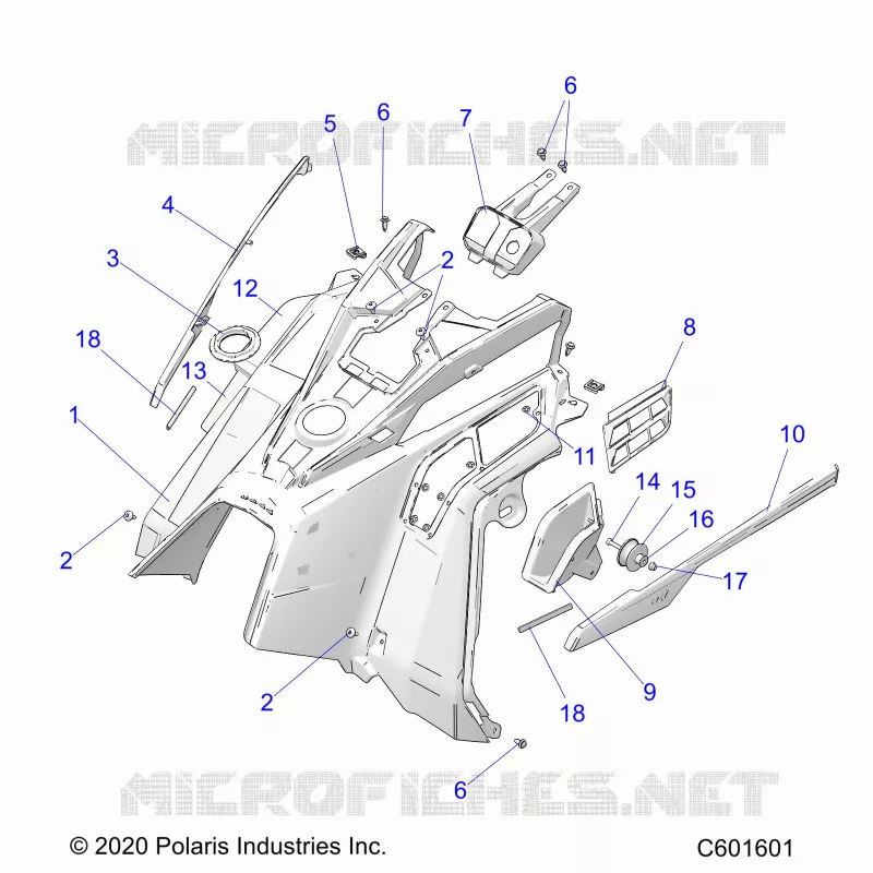 FAIRING MEDIO