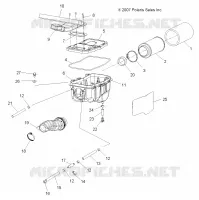 MOTOR, TOMA DE AIRE SYSTEM
