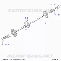 SUSPENSION TRASERA AXLE