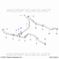 ENGINE, SISTEMA DE REFRIGERACIÃ“N, HOSES
