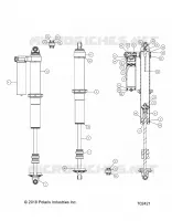 SUSPENSION TRASERA SHOCK INTERNALS