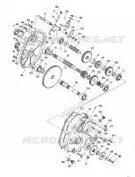 MONTAJE DE ENGRANAJES 250 6X6 / W928727 (4922842284033A)