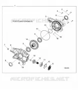 TREN, REAR GEARCASE INTERNALS