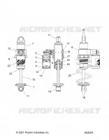 SUSPENSION, CHOQUE FRONTAL TRACK, VELOCITY 7045536