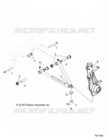 SUSPENSION, A-ARM AND PUNTAL MOUNTING