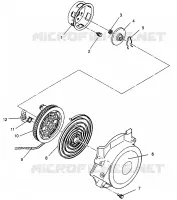 ARRANQUE DE RETROCESO ASSEMBLY Storm 0965782, Storm SKS 0965582,  Euro Storm E9657 (4931593159D010)
