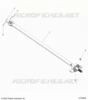 TREN, REAR PROP SHAFT
