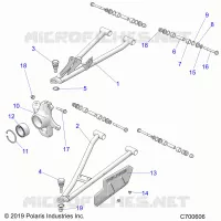 SUSPENSIÃ“N DELANTERA CONTROL ARMS