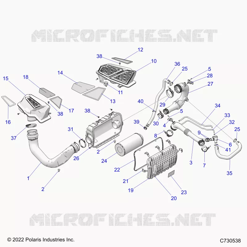 ENGINE, TOMA DE AIRE SYSTEM