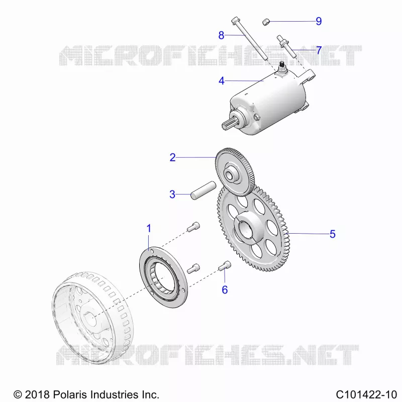 MOTOR DE ARRANQUE DRIVE