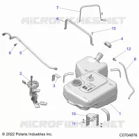 SISTEMA DE COMBUSTIBLES, FUEL TANK