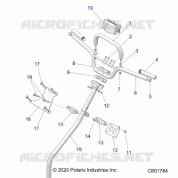STEERING, HANDLEBAR, MIEMBRO DE GOBIERNO