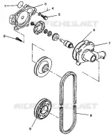 BOMBA DE AGUA XLT E940767,  XLT SP E940667    XLT SKS E940567 (49274227420034)