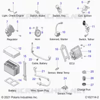 ELECTRICA, COMPONENTS