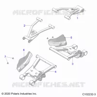 SUSPENSION TRASERA CONTROL ARMS