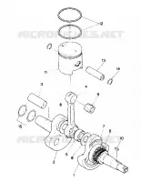 CIGUEÑAL AND PISTON ASSEMBLY (4913501350032A)